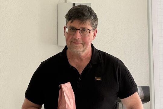 Bild Michael Gfeller ist Konolfinger durch und durch