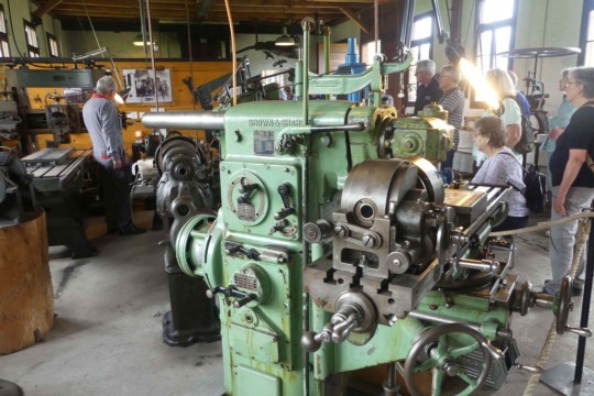 Faszinierende Maschinen in Betrieb