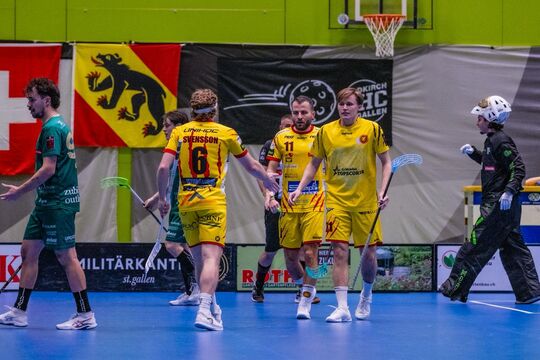 Bild Unihockey Tigers behalten in St. Gallen die Nerven