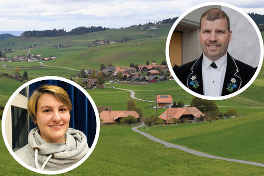 Arni Sarah Schweizer und Andreas Rolli
