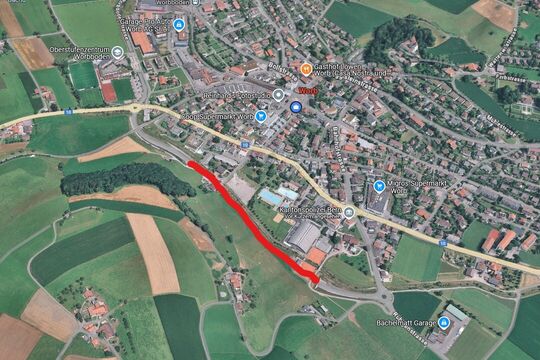 Wislentunnel Googlemaps