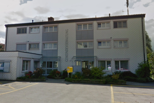 Gemeindeverwaltung Rubigen_Screenshot Google Street View