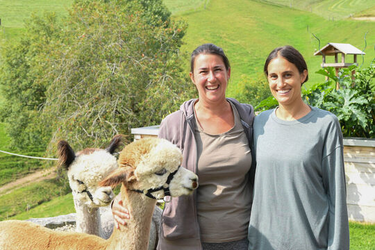 Positives Alpaka Yoga pg