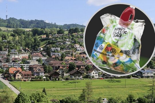 Bild Neuerdings wird auch Plastik gesammelt 
