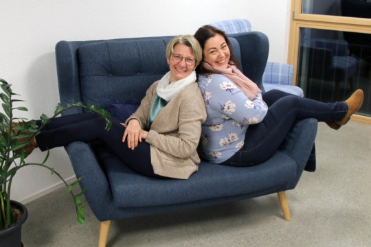 Altersheim Oberdiessbach Gurdrun und Andrea