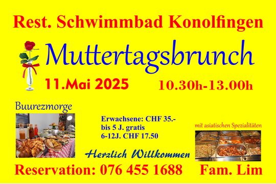 Muttertagsbrunch 2025