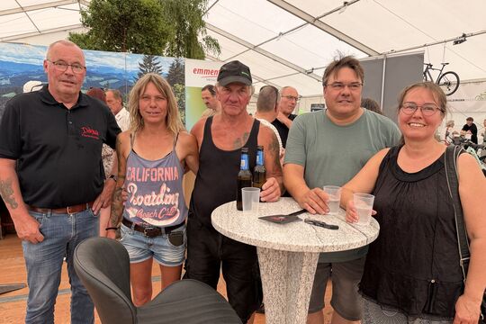 Bild Gw&auml;rb-Fescht Grossh&ouml;chstetten: Die Ausstellung