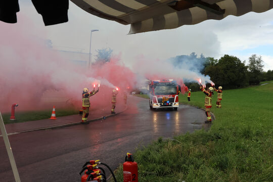 Feuerwehr Einweihung Auto 1