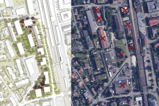 Areal Bahnhof West