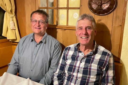 Markus Dietrich und Robert Homberger (Mittel)
