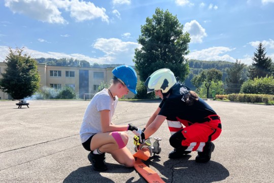 Feuerwehr Stettlen Schule 4