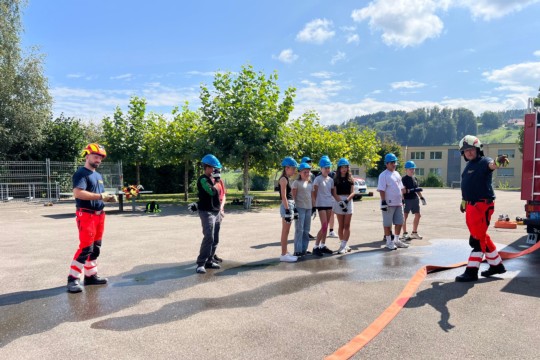 Feuerwehr Stettlen Schule 6