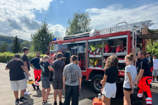 Feuerwehr Stettlen Schule