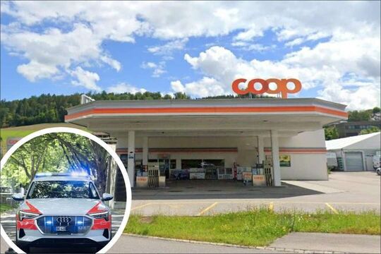 Bild Raub&uuml;berfall auf Tankstelle &ndash; T&auml;ter gesucht 