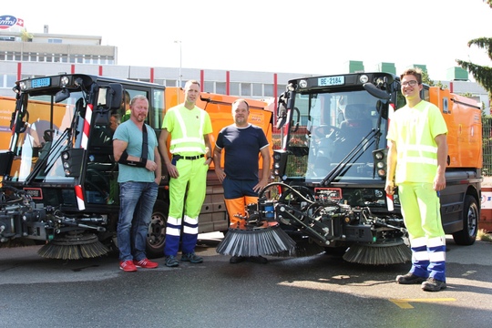 Foto; Wischmaschine Stettlen und Vechigen
