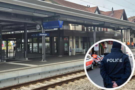 Bild Sieben Personen m&uuml;ssen Bahnhof fernbleiben