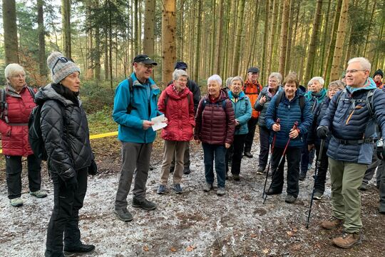 Bild ZAK-Wanderung durch ein Berner Naherholungsgebiet