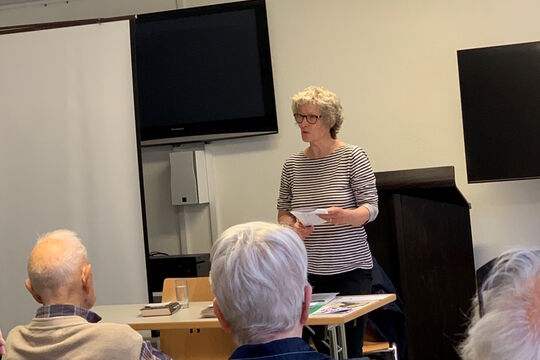 Viele interessante Geschichten erzählt Barbara Klopfenstein