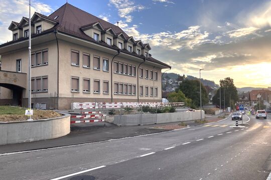Bild Darum gilt beim Schulhaus Tempo 50