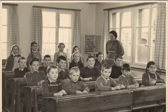 Schulklasse um 1960