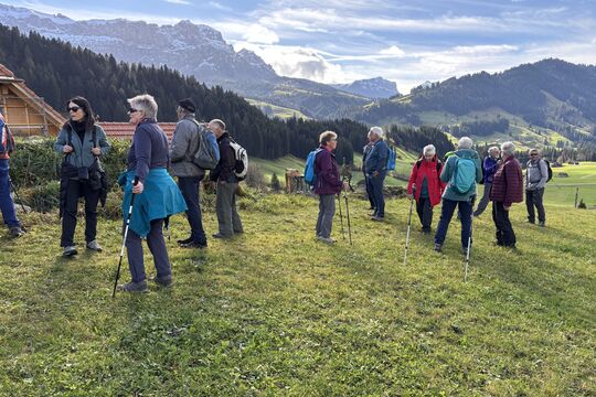 Bild ZAK-Wanderung im oberen Emmental