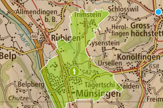 Bild Stromausfall in M&uuml;nsingen