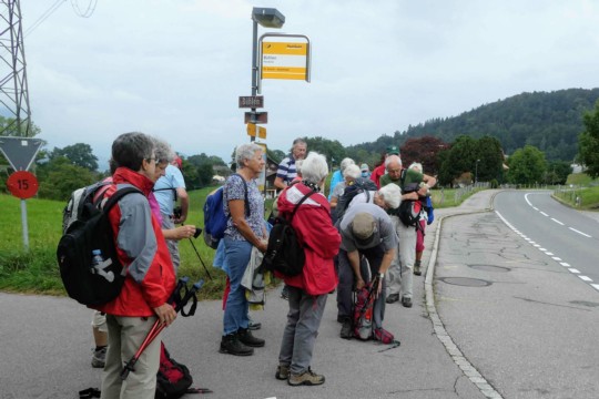 Start September Wanderung in Bühlen