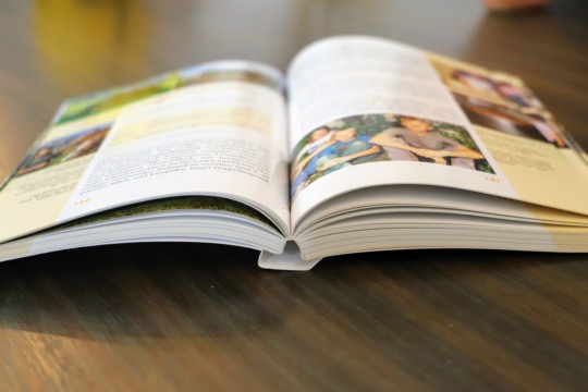 Libretto-Buchbindung eine Erfindung aus Konolfingen