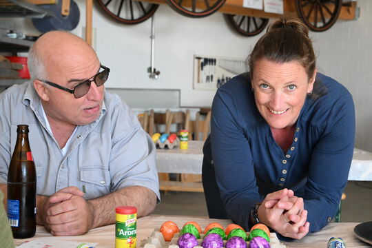 Bild Eiert&uuml;tschete der Milit&auml;rsch&uuml;tzen Oberthal