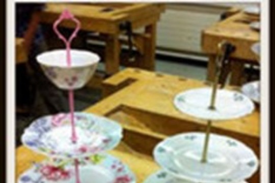 Etageren selber herstellen