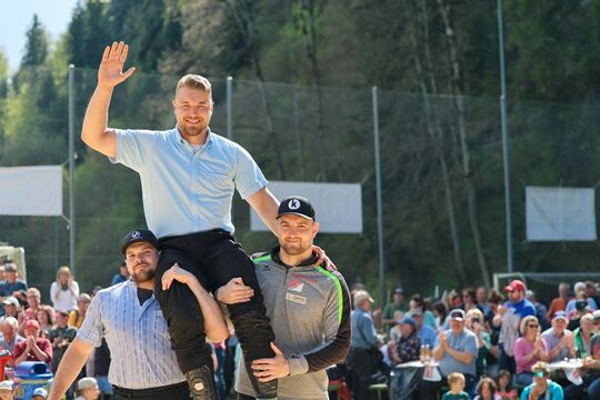 Bild Zweige auf dem Schwand, Schlussgang und Festsieg in R&uuml;schegg
