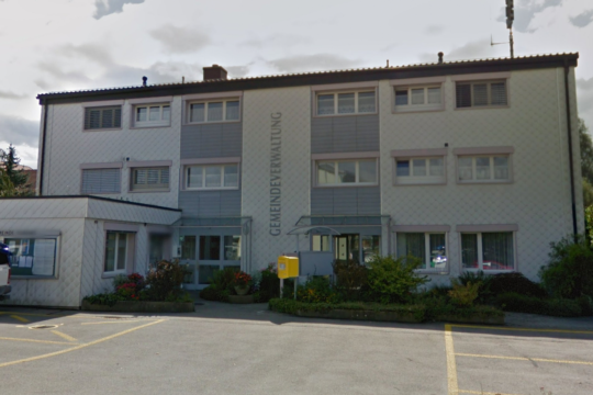Gemeindeverwaltung Rubigen_Screenshot Google Street View