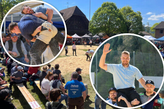 Bild Zweige auf dem Schwand, Schlussgang und Festsieg in R&uuml;schegg