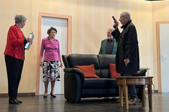Eva Binder, Doris Jorns, Fussgänber