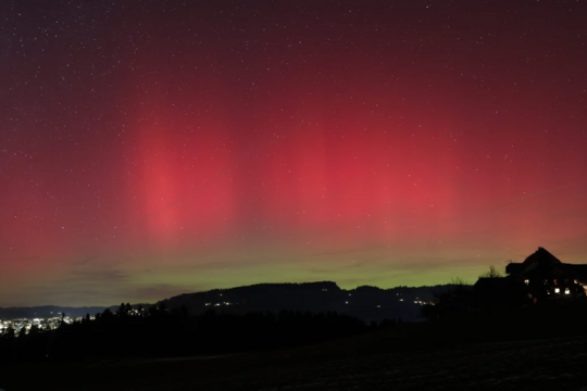 Bild Polarlichter &uuml;ber der Region