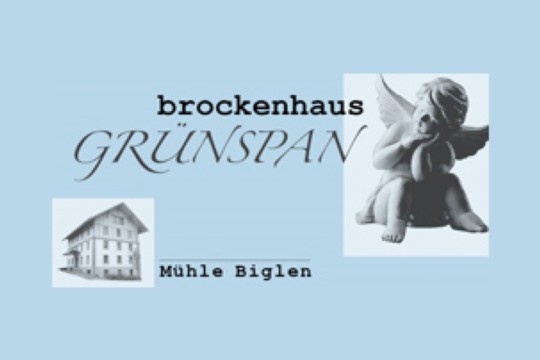 Bild Brockenhaus Grünspan in der Mühle Biglen