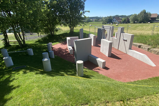 Bild Neue Parkouranlage auf dem Schulareal
