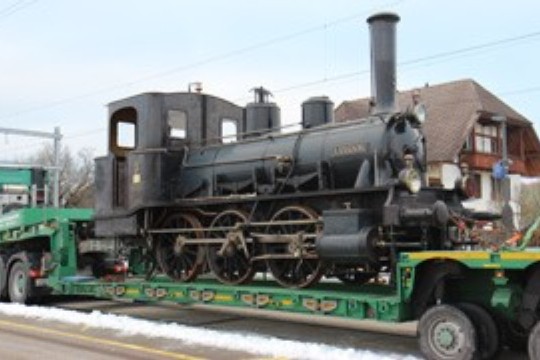 Sattelschlepper Lok Langnau