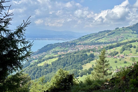 Aussicht von der Gibeleggt