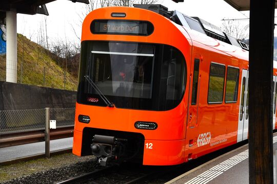 Bild RBS plant Doppelspur zwischen Deisswil und Bolligen