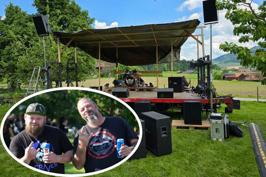 Bild Wenn der Hof zur B&uuml;hne wird