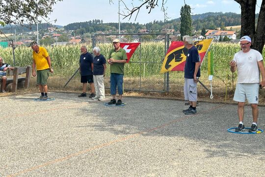 Bild P&eacute;tanque-Freundschaftsspiel in Wichtrach