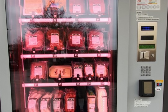 Fleischautomat Nussbaum