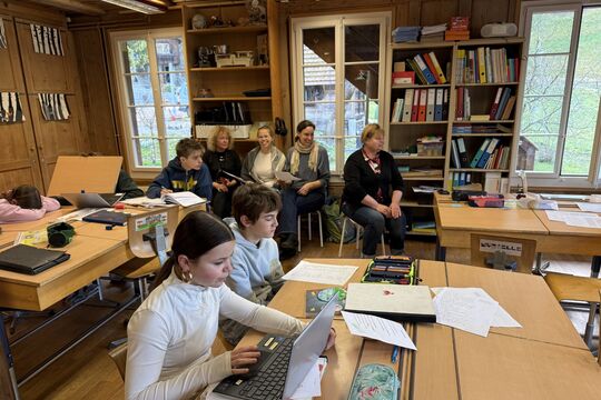 Bild Staunen &uuml;ber den Unterricht ohne Altersgrenzen