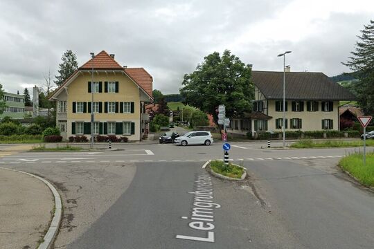 Bild Die Kreuzung Stalden kriegt ein Facelifting