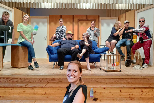 Theater Jugendgruppe Worblental mit Julia