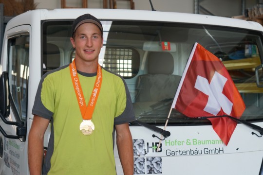 Fabian Baumann Medaille