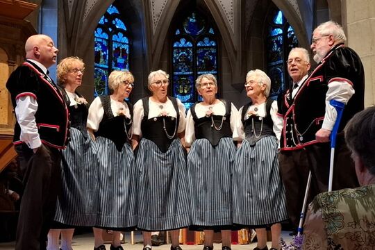 Bild Volkst&uuml;mliches Kirchenkonzert Jodler-Doppelquartett Worb