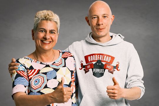 Rita Brodmann und Joshua Wittwer