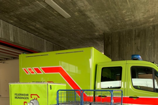 Module m. Logistikfahrzeug